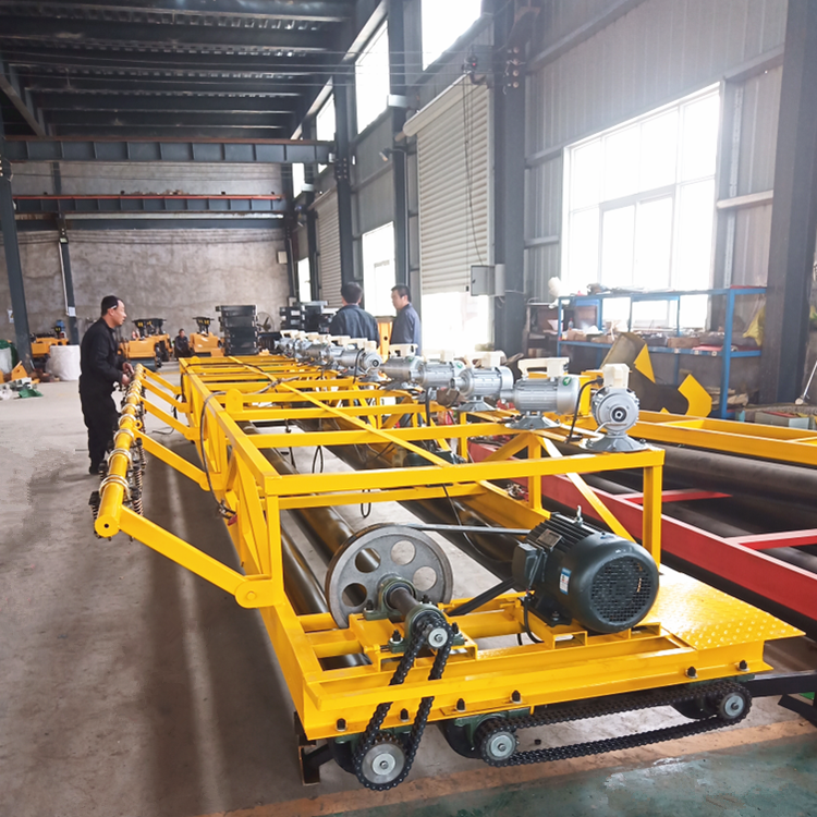 桥面摊铺机 混凝土三辊轴摊铺机