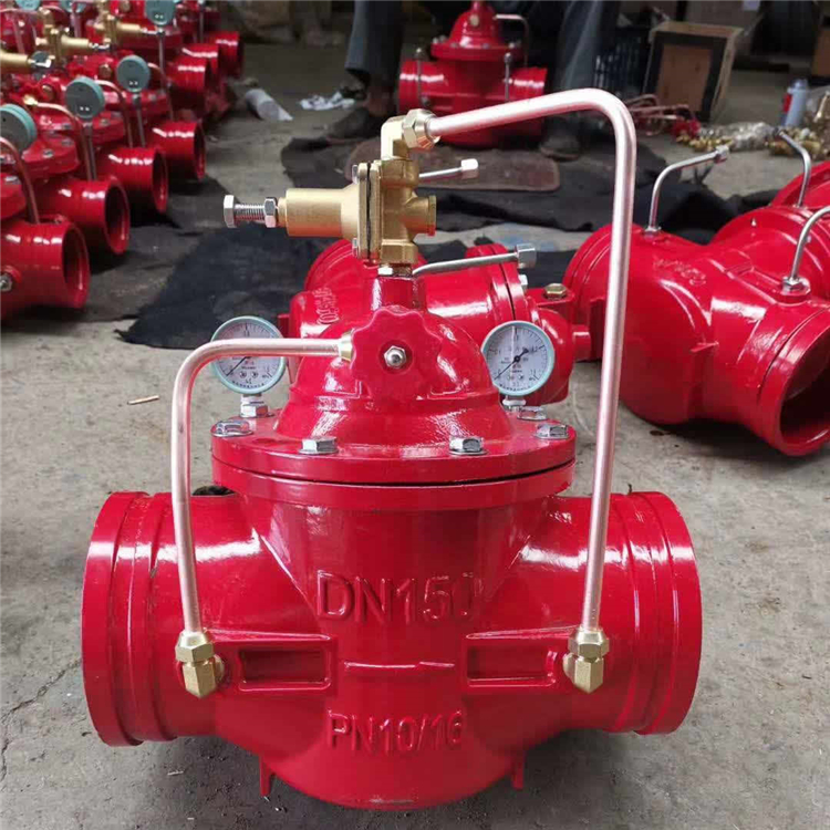 沟槽可调式减压阀型号齐全厂家供应沟槽式减压阀