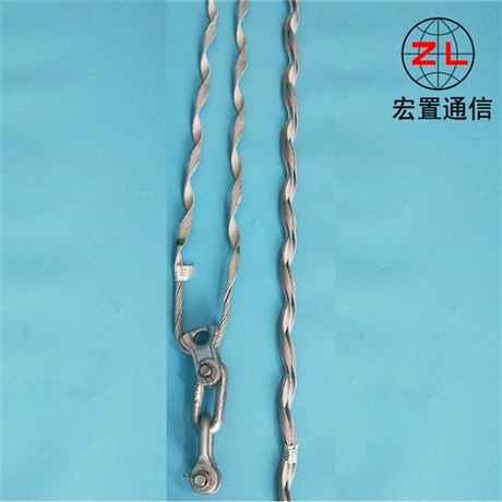 长治转角杆塔 预绞丝耐张线夹型号 ADSS导线双联铝包钢耐张线夹