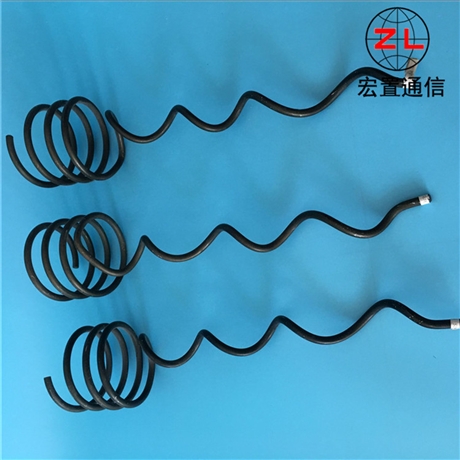 300米档距 悬垂末端固定防晕环厂家 铝合金ADSS光缆用防电晕环