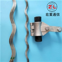 OPGW光缆预绞丝护线条悬垂线夹 悬垂挂头铝包钢丝