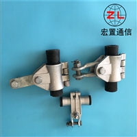 唐山供应光缆单联OPGW光缆悬垂线夹 预绞式金具铝合金悬垂线夹