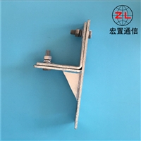 潮州ADSS热镀锌固定挂点紧固件厂家 终端耐张塔用紧固夹具