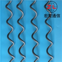 南阳电力ADSS金具光缆附件防振鞭型号 架空光缆用防扭鞭