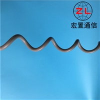 ADSS光缆500米螺旋减振鞭 非金属架空防振鞭行情