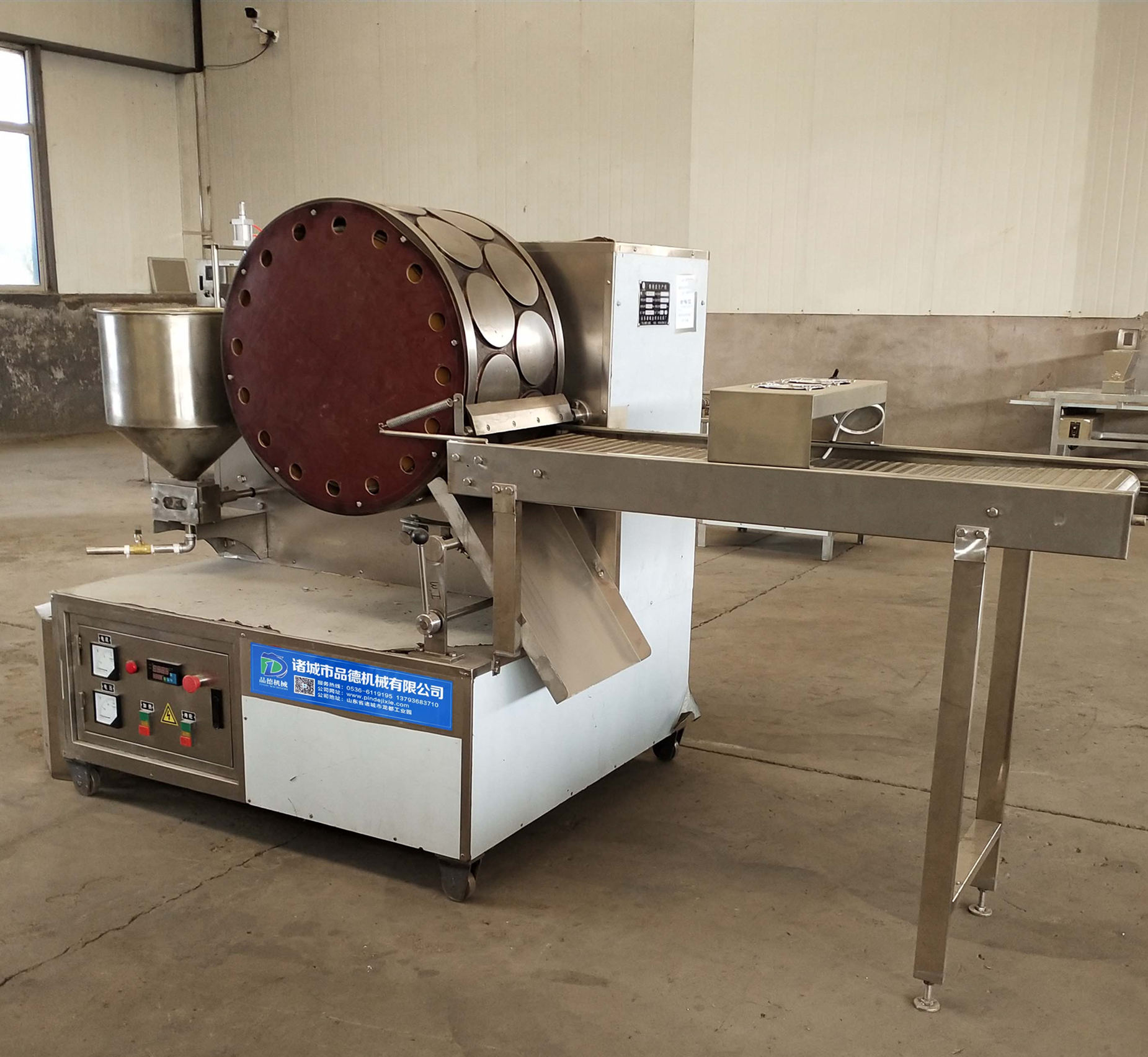 电磁加热春卷皮机新品春卷皮上市可定制蛋皮机