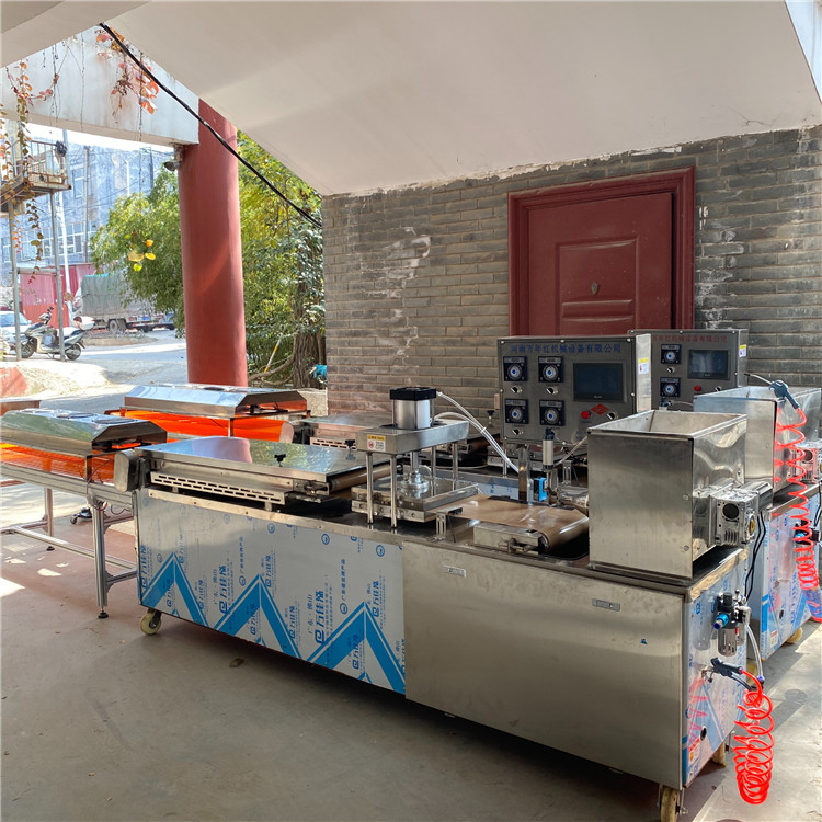 全自动单饼机 万年红机械 tl360 小型烙馍机 电脑数控