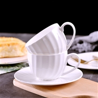 陶瓷咖啡杯碟 景德镇骨瓷咖啡杯套装 创意中式家用牛奶杯咖啡杯
