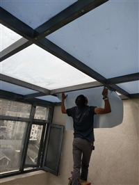 阳光房遮阳防晒膜 昆明玻璃贴膜 云南恒嘉膜业上门测量安装