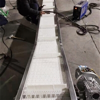 食品链板输送机厂家定制海产品链板输送机流水线