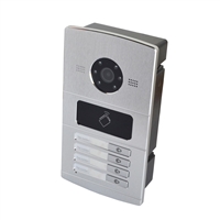 海康威视DS-KV8202-1A 四按钮可视对讲门铃手机APP视频通话开锁 
