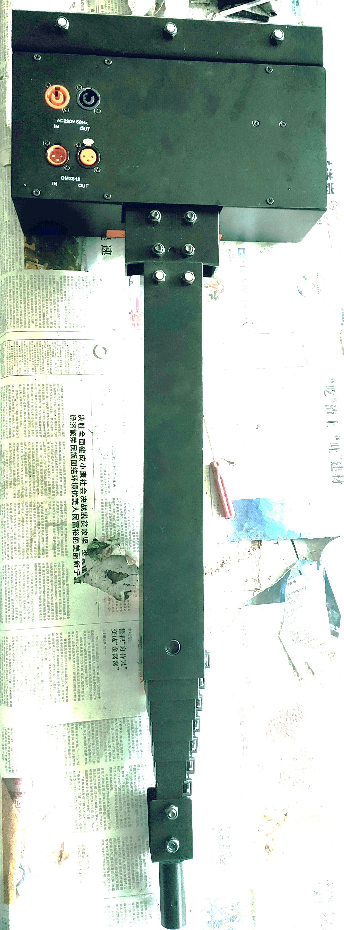 電動(dòng)上下左右移動(dòng)垂直吊桿，演播室燈光電動(dòng)垂直吊桿