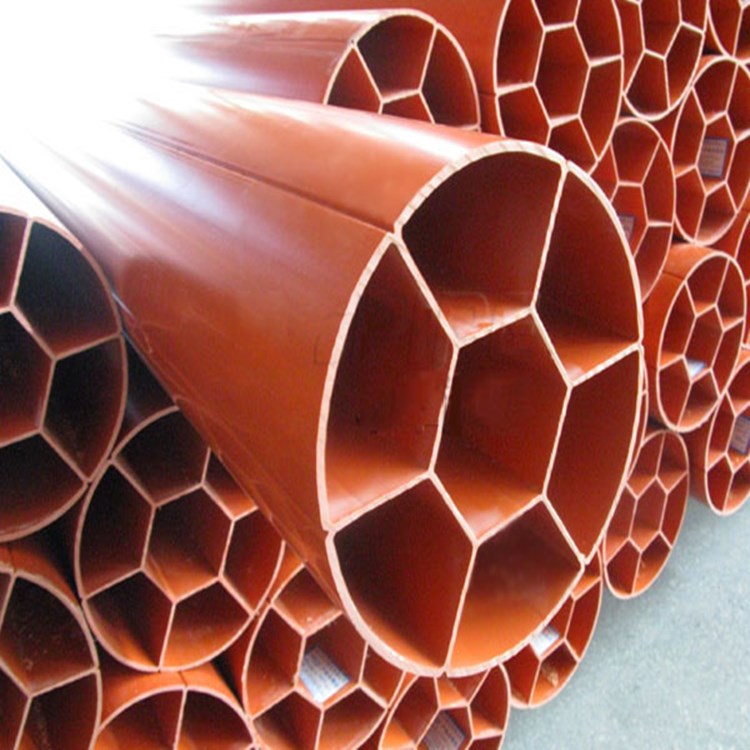 电线护套pvc圆多孔电力管 pvc圆七孔电力管 工厂直供