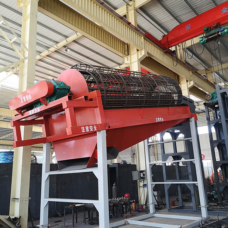 转筛移动无轴筛定制潍坊猪笼筛直销