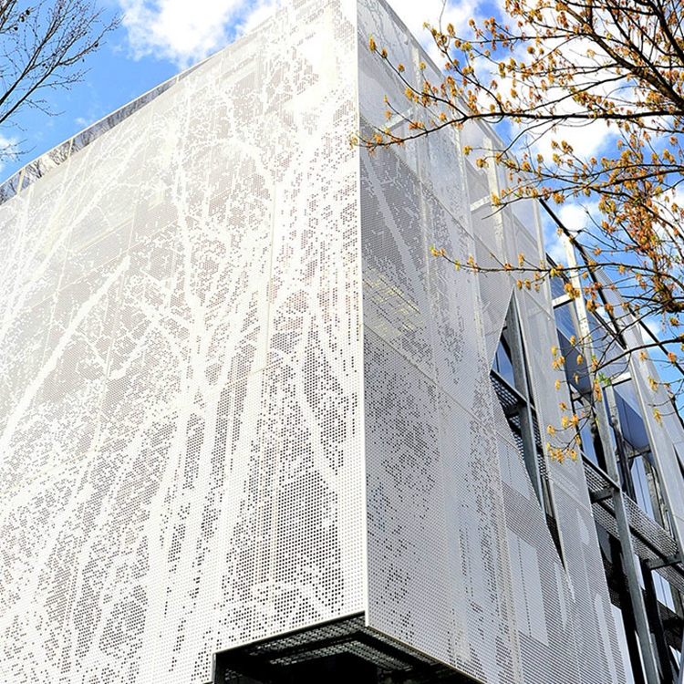 吊顶穿孔铝单板 装饰冲孔网板 铝单板装饰幕墙