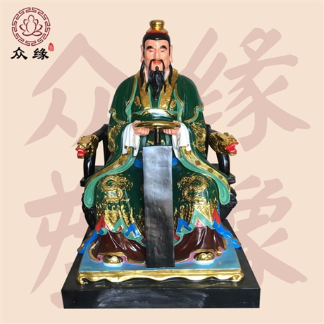 车神奚仲塑像坐像车圣车祖树脂彩绘神像图片价格优惠