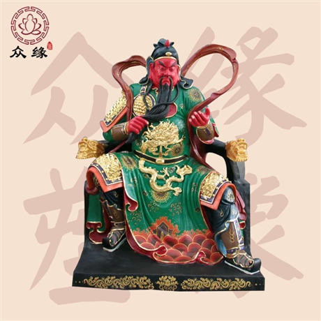 南无伽蓝圣众菩萨神像 伽蓝菩萨神像河南厂家供应