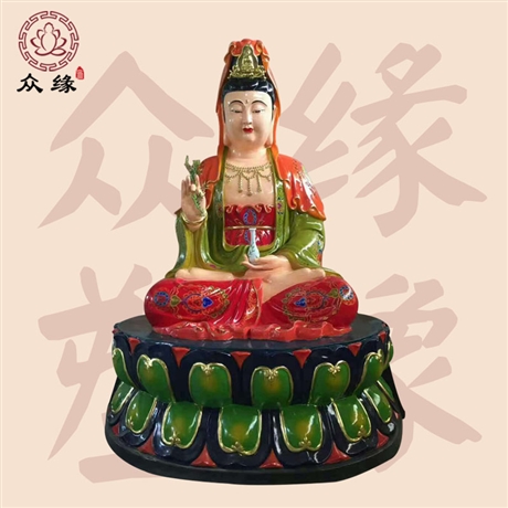 佛像厂家直供青衣观世音佛像 慈航道人神像