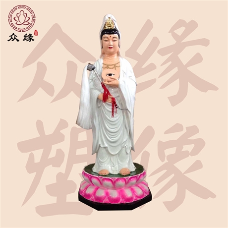 观音菩萨佛像 树脂佛像能保存几年 河南佛像厂家