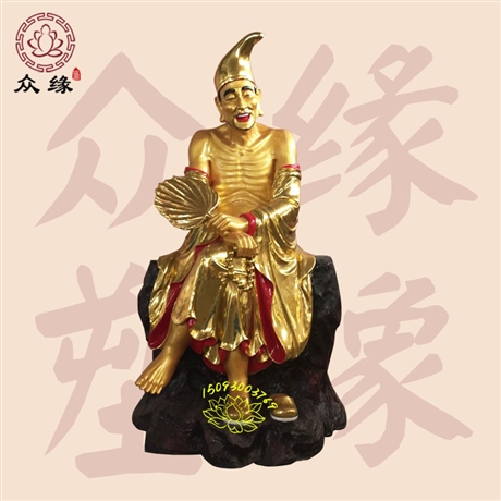 济公李修缘佛像价格 树脂佛像居家供奉摆件