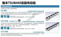 椿本链条TSUBAK涂层传动链授权