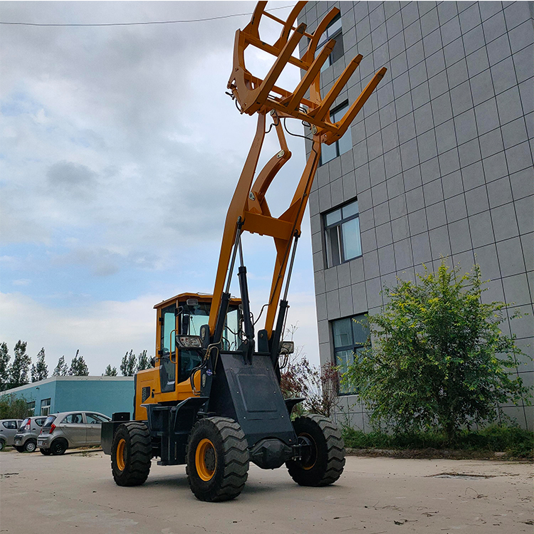 临沂草垛堆高抓草机抓的重抓木机保质保量