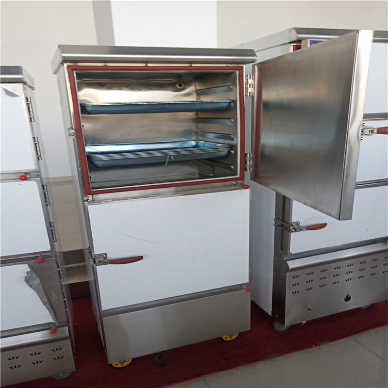 炖汤柜商用三门海鲜蒸柜 抽屉式燃气三门海鲜蒸柜蒸菜