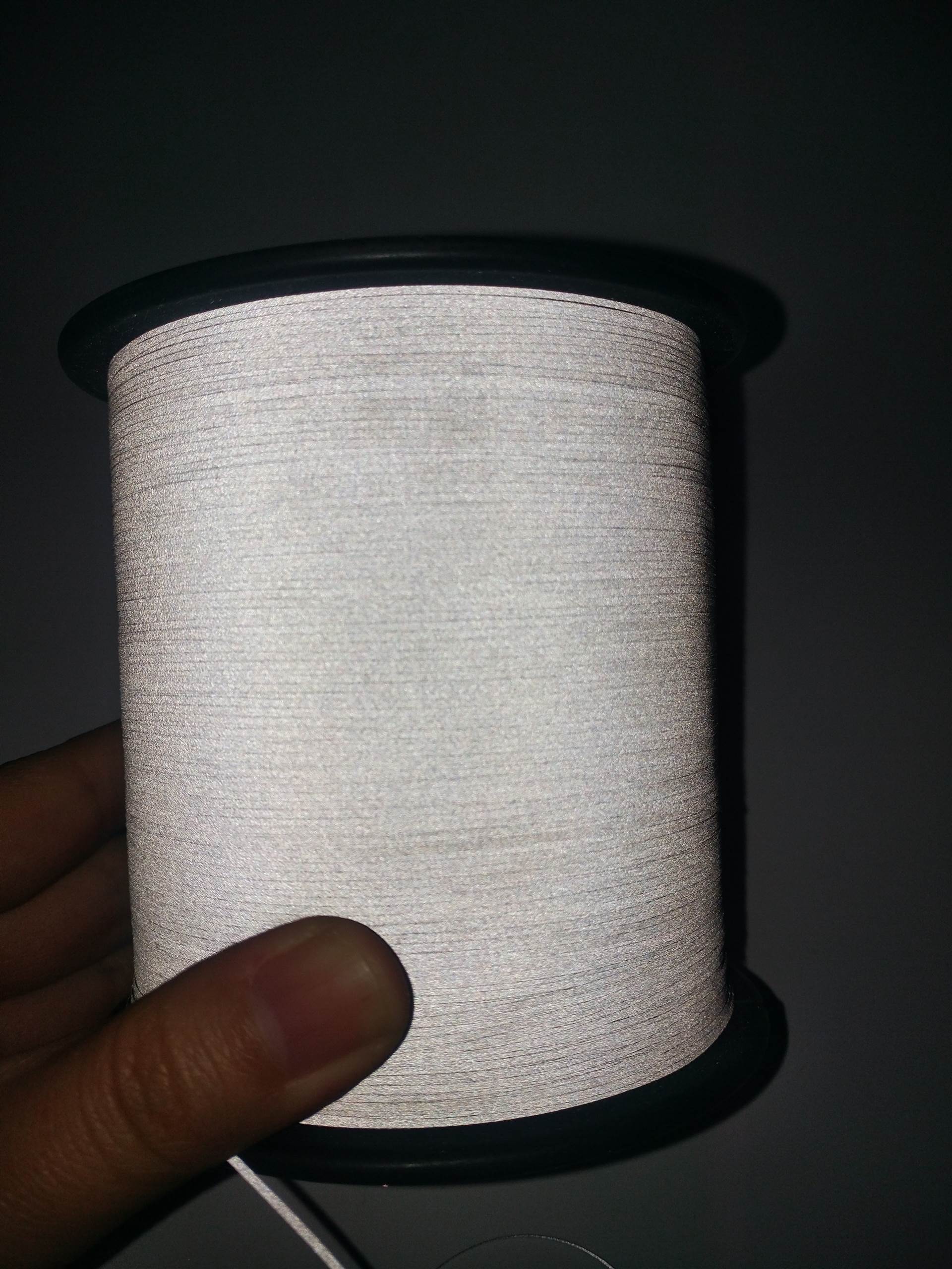 高亮化纤丝 耐拉反光丝 反光布丝