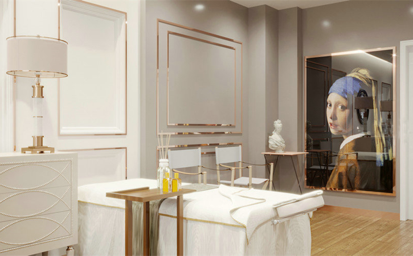 光明抗衰中心设计 皮肤管理装修 光电美容设计公司