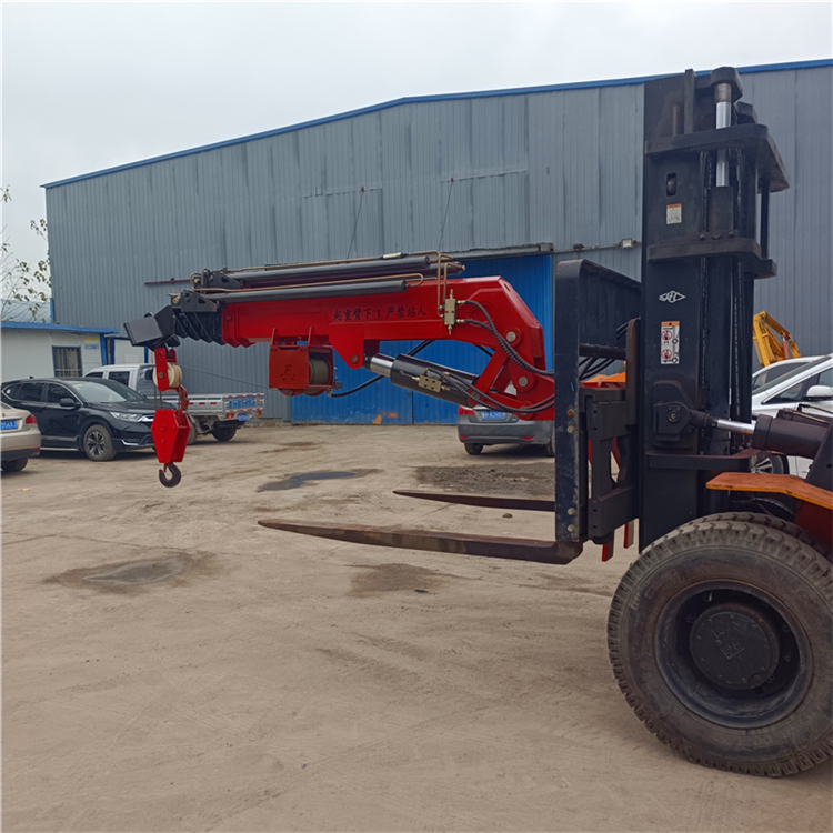 厂家定做叉车吊5吨叉车飞臂吊吊运一体小巧方便叉车吊