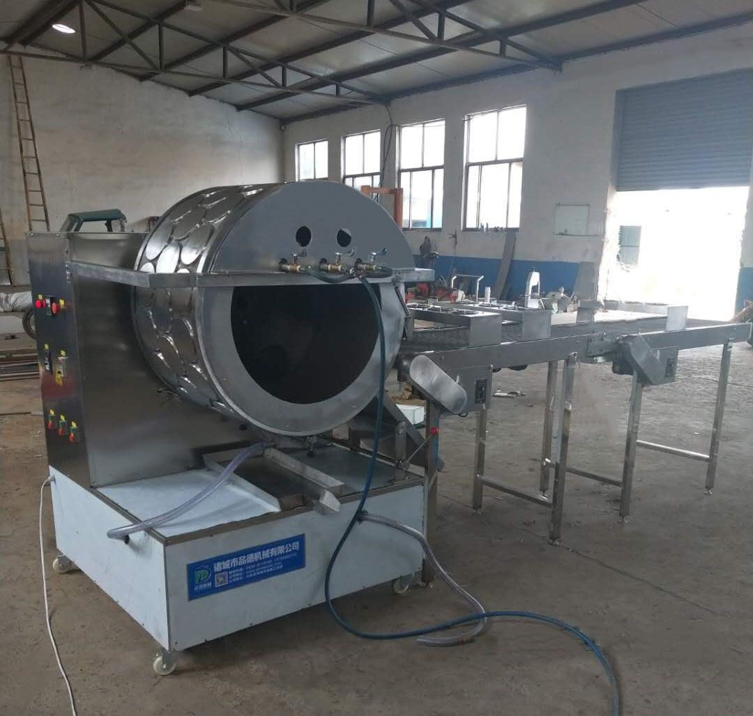 全自动春卷小卷饼机蛋皮机商用电加热圆皮机燃气电磁荷叶饼