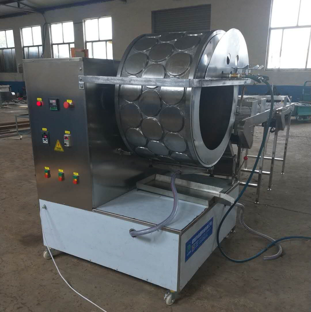 全自动春卷小卷饼机蛋皮机商用电加热圆皮机燃气电磁荷叶饼