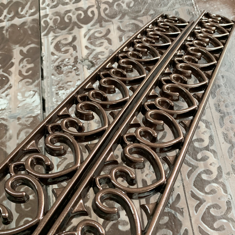 铸铝雕花加工雕花各种型号成品现货供应多城铸铝雕花