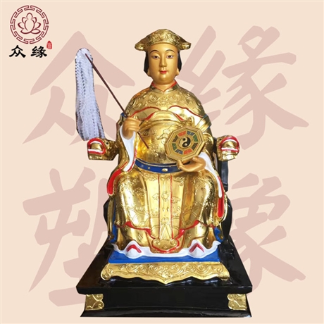 树脂妈祖佛像厂家 天后娘娘神像天妃娘娘雕像