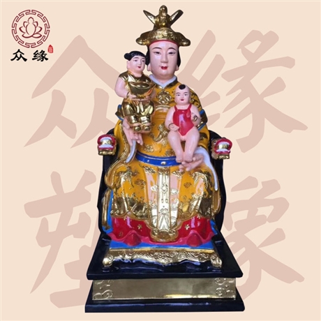送子娘娘树脂佛像批发 娘娘佛像价格