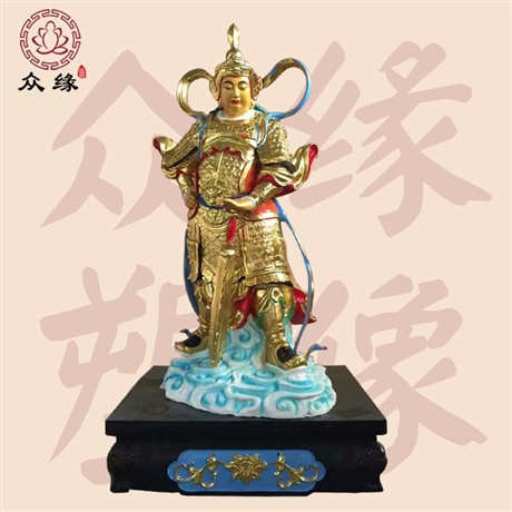 韦陀菩萨神像厂家 寺庙站像护法将军