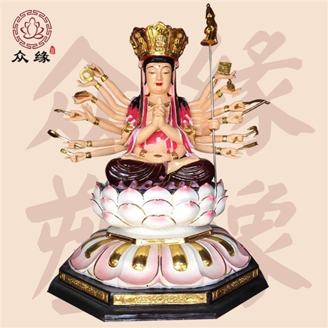 河南佛像生产厂家直销 准提菩萨佛像 准提佛母