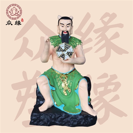 道教三皇五帝神像 天皇地皇人皇图片 神农伏羲黄帝塑像