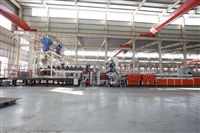 上海金纬机械TPU/ABS模内复合板材生产线