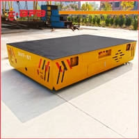 耐高温型蓄电池电动平板车 BWP-18T胶轮无轨车 电动平车厂家售