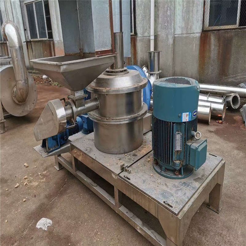 供应二手脱水蔬菜粉碎机甘草超微粉碎机食品粉碎机