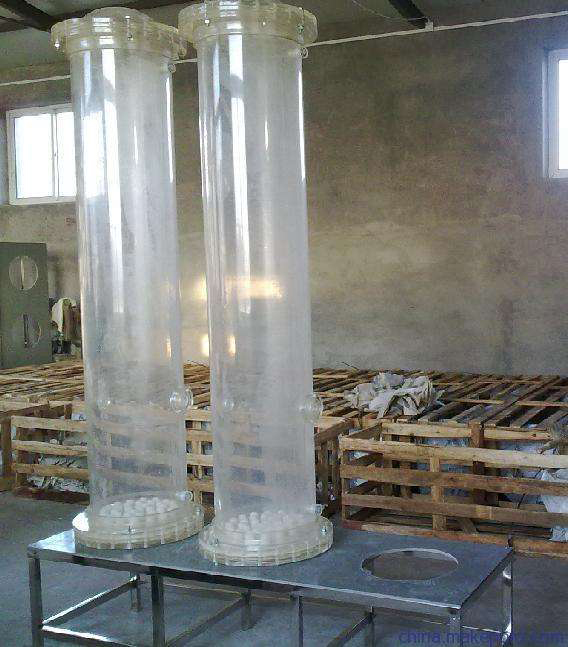 有机玻璃材质 阴阳离子混床树脂柱 1吨/时离子交换柱 种类齐全