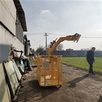 高空作業旋轉吊籠 360度吊車頂框 戶外施工安全吊籃