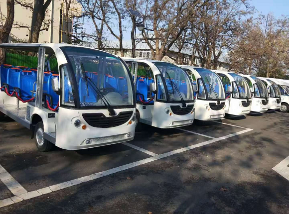 燃油观光车 大连益高观光车