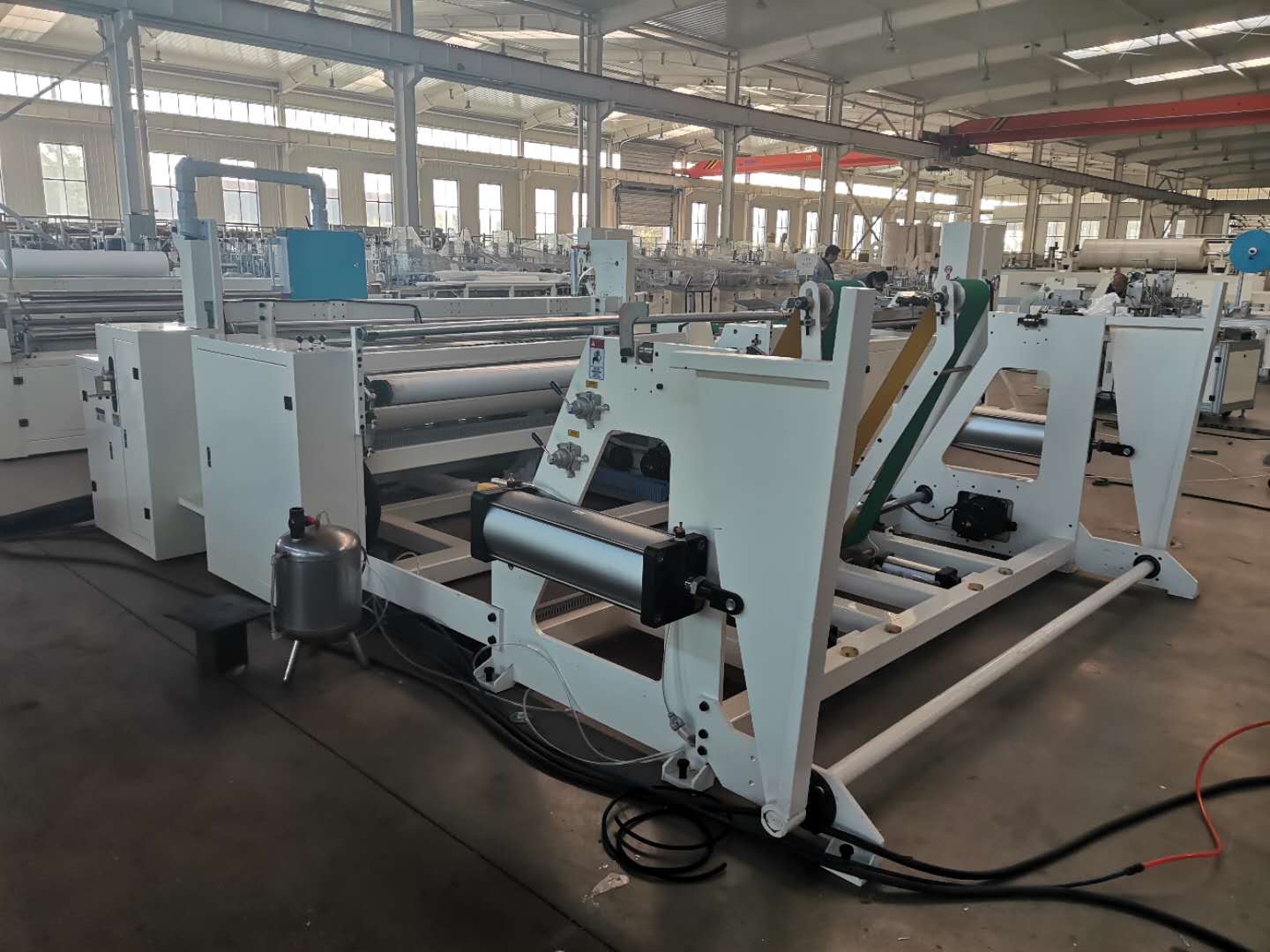 懒人抹布棉柔巾设备无纺布卷纸加工机器