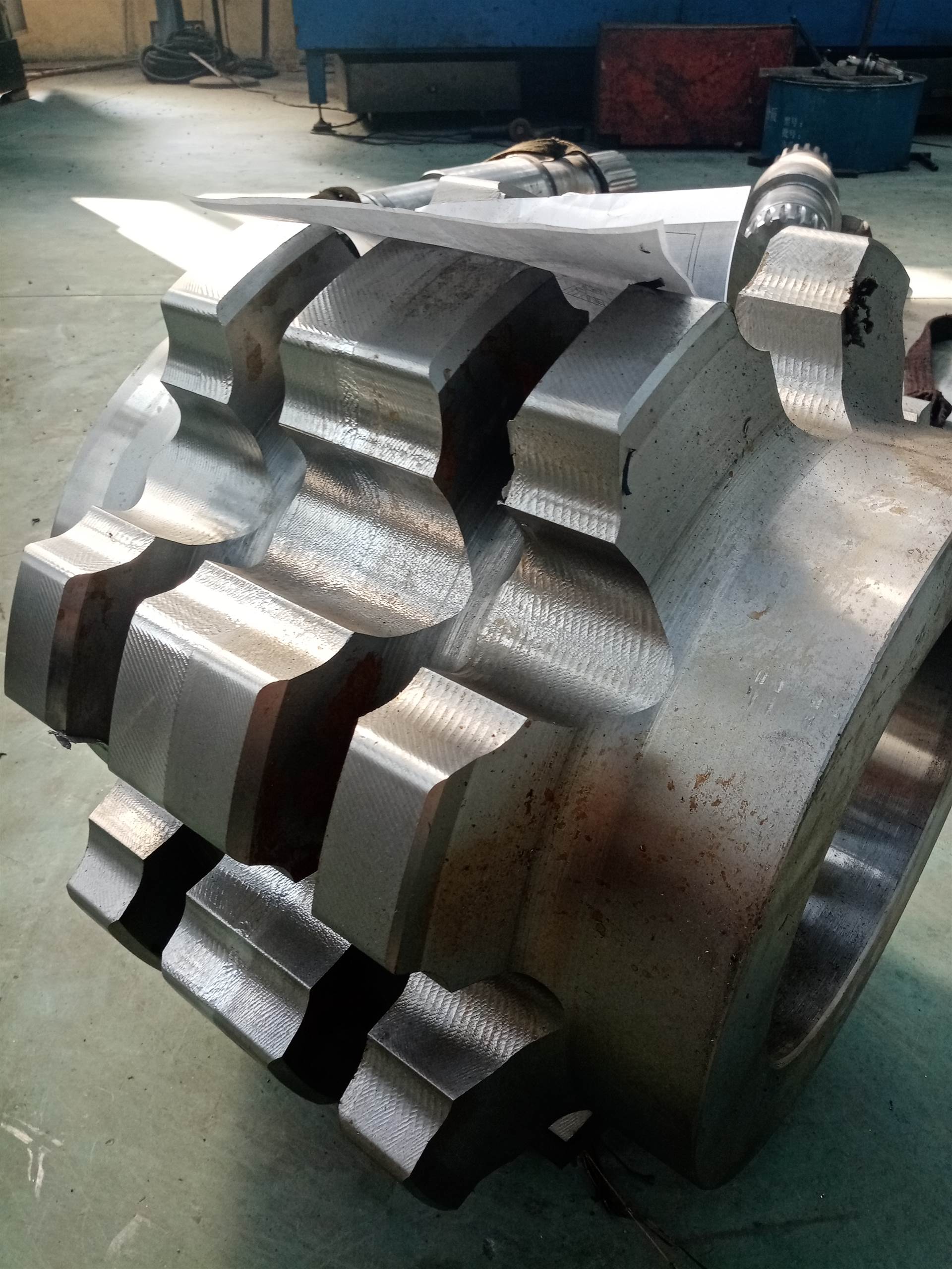 选矿设备配件 链轮刮板 矿用刮板机链轮 输送机链轮 鸿业链轮刮板厂家