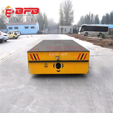 重型无轨过跨电动平板车 BWP-10吨车间随意转弯电动搬运车