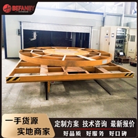 定做喷砂房轨道车 5吨抛丸配套轨道电动平车方案 厂家报价