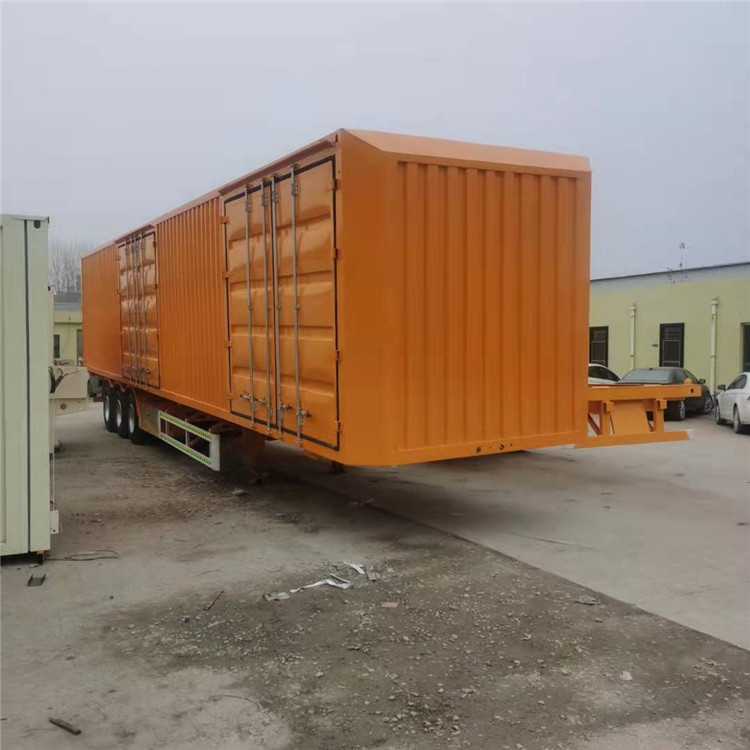 13.75米飞翼厢式半挂车 15.5米集装箱骨架半挂车物流快递