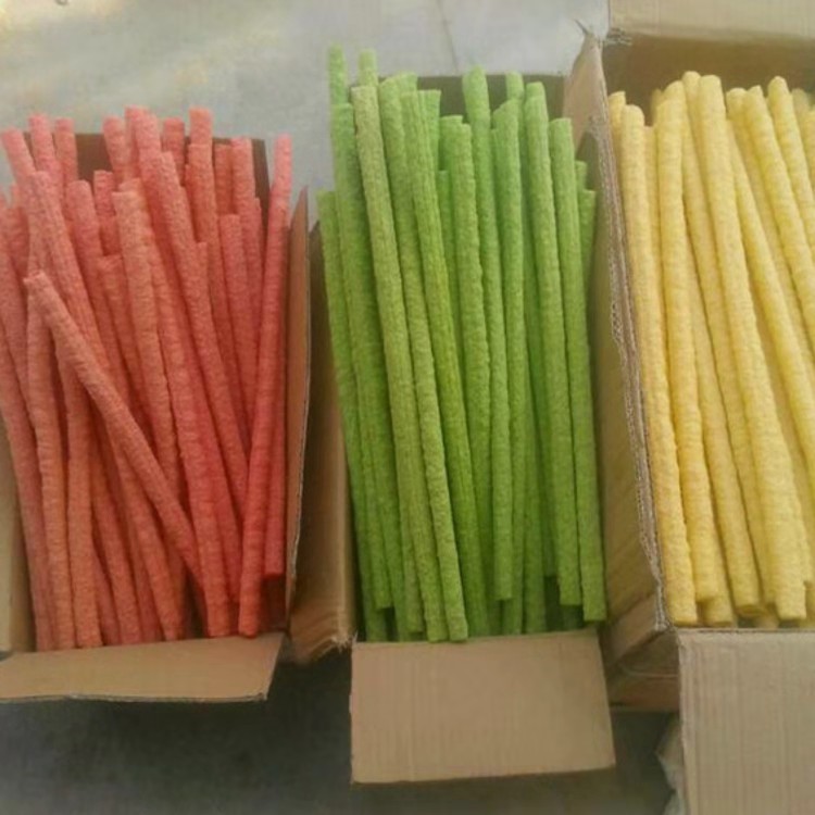 康乐果机江米棍机玉米碴子空心棒机汽油柴油食品膨化机